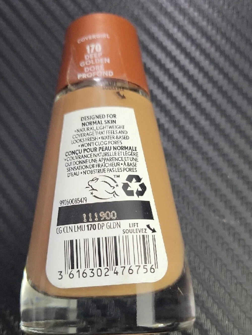 COVERGIRL Clean Liquid‎ Foundation – Deep Golden